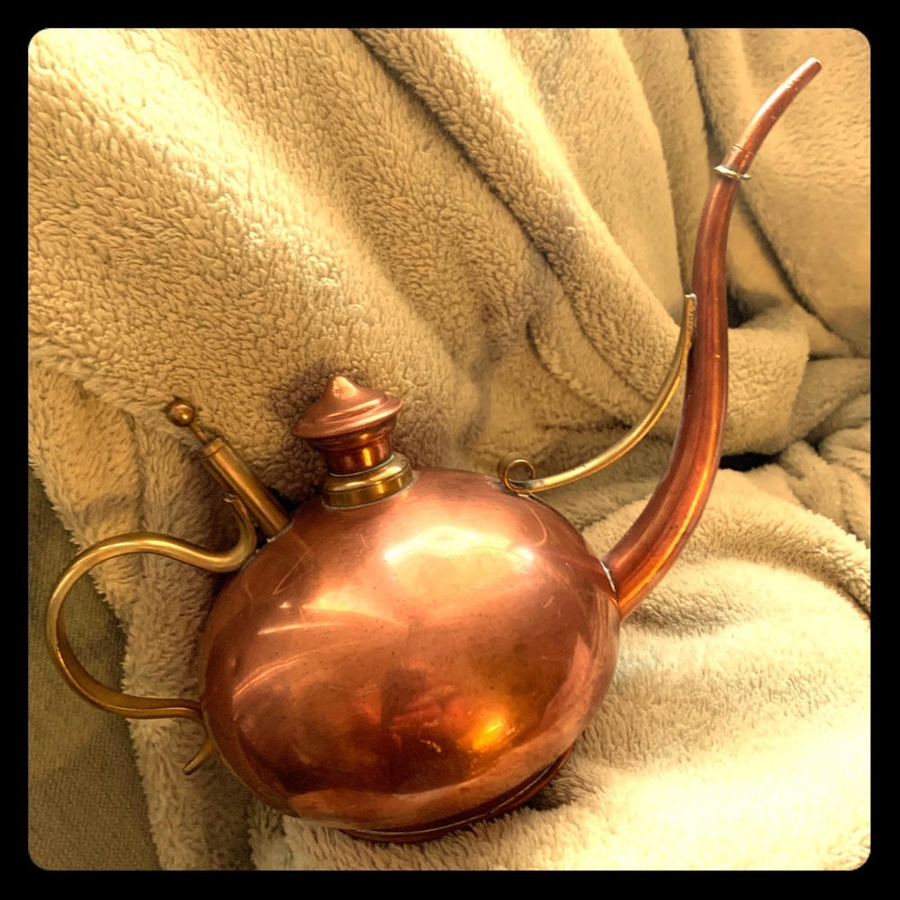 Genie Lamp?  Vintage Copper plant mister